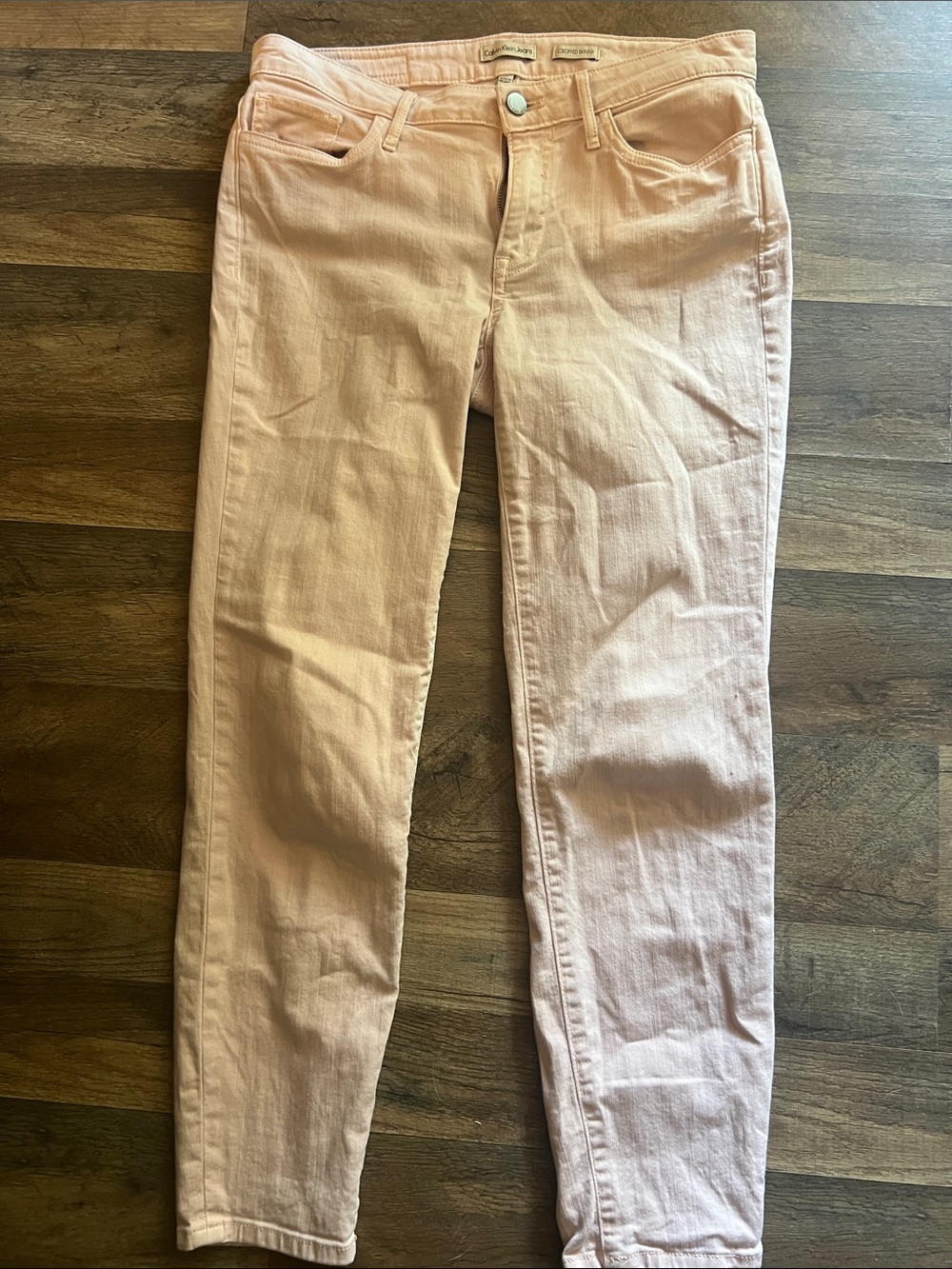 Calvin Klein Jeans Light Pink Skinny Jeans